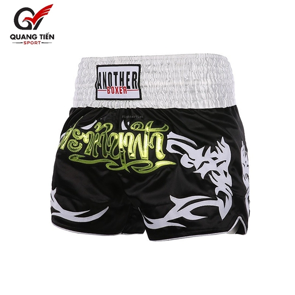Quần Muay Thái Another Boxer – Đen Xanh New