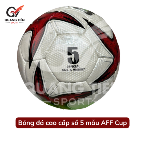 Quả bóng đá cao cấp số 5 mẫu AFF Cup ( tặng kèm kim bơm và lưới đựng bóng )