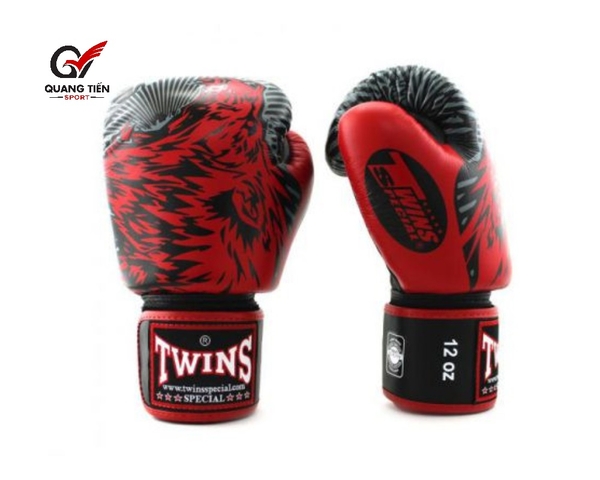 Găng Tay Boxing Twins FBGVL3-50 SÓI ĐỎ