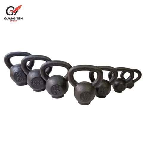 Tạ bình vôi, tạ ấm 5 kg ( tạ quai xách ) gang đúc liền khối siêu đẹp 2021