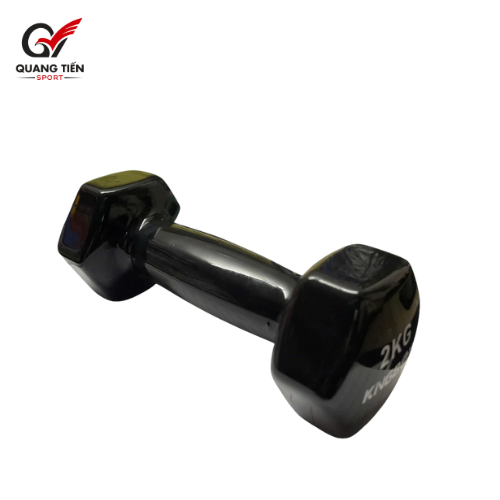 Tạ Tập Gym Tại Nhà KingBox,Tạ Tay Chất Liệu Gang Bọc Cao Su Chống Xước Vỡ Sàn Cân Nặng 2kg (giá 1 quả)