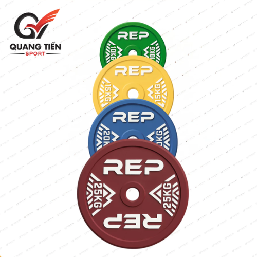 Đĩa tạ gang thi đấu Calibrated REP - Giá nguyên set từ 10kg đến 25kg