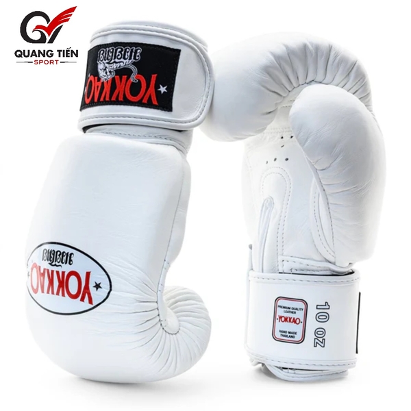 Găng Boxing YOKKAO Matrix – White BYGL-X-4