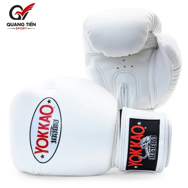 Găng Boxing YOKKAO Matrix – White BYGL-X-4