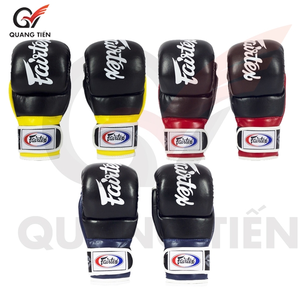 Găng Tay Fairtex FGV18 Super Sparring Grappling MMA Gloves (Đỏ đen)