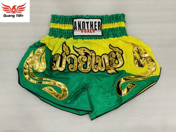 Quần Muay Thái Another Boxer Chính Hãng Muay Thai Short Chất Liệu Satin Cao Cấp | QT-006