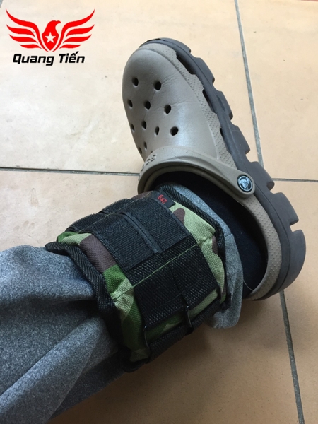 Tạ đeo tay chân cát rằn ri bộ đội thể dục siêu bền