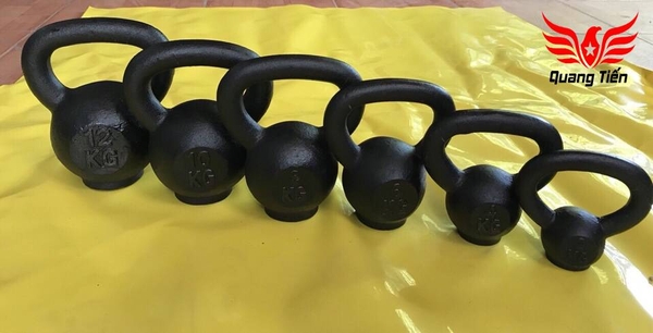 Tạ bình vôi, tạ ấm 16 kg ( tạ quai xách ) gang đúc liền khối siêu đẹp 2021