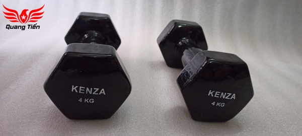 Tạ tay cao su cao cấp Kenza 4 kg (giá 1 quả)