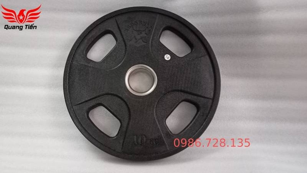Tạ bánh cao su cao cấp Iron Bull 10 kg hàng nhập khẩu