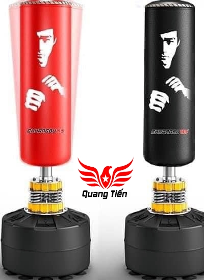 Trụ đấm đá, trụ đấm boxing lò xo Lý Tiểu Long