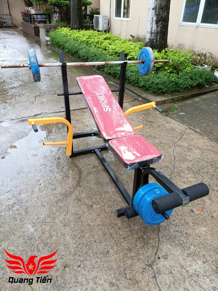 Ghế tập tạ đa năng Thiên Long có ép TL01