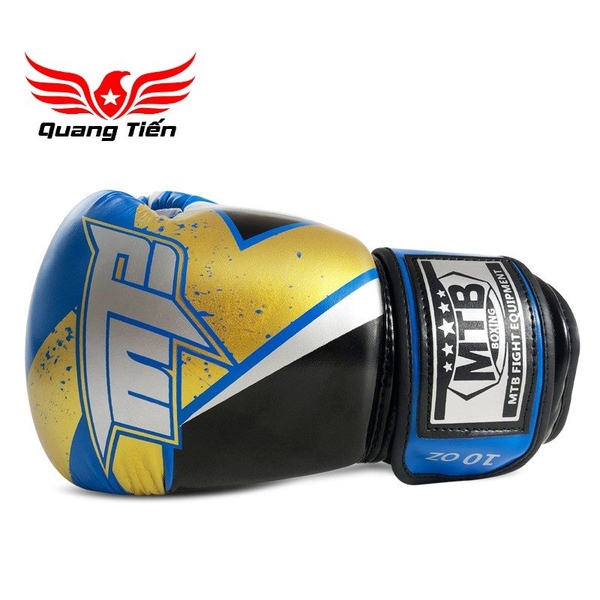 Găng Tay Boxing Max MTB ( Màu Xanh )