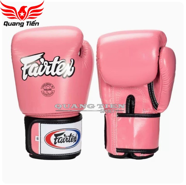 Găng Tay Boxing Fairtex BGV1 Universal Gloves - Breathable - Hồng