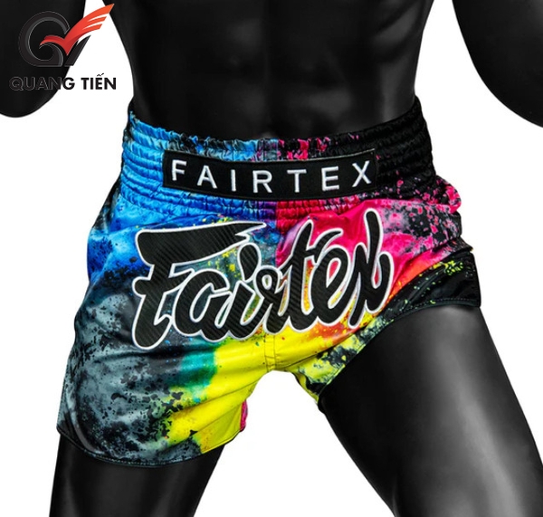 Quần Fairtex Muay Thai Shorts - BS1938 Black Acid Jazz chính hãng Thái Lan