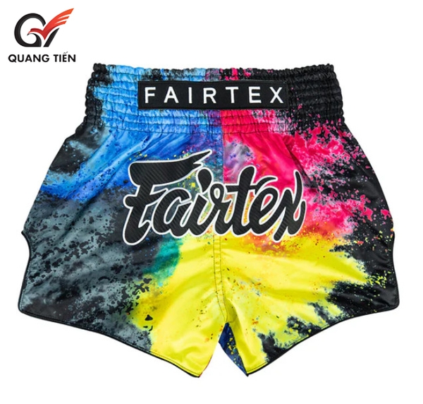Quần Fairtex Muay Thai Shorts - BS1938 Black Acid Jazz chính hãng Thái Lan