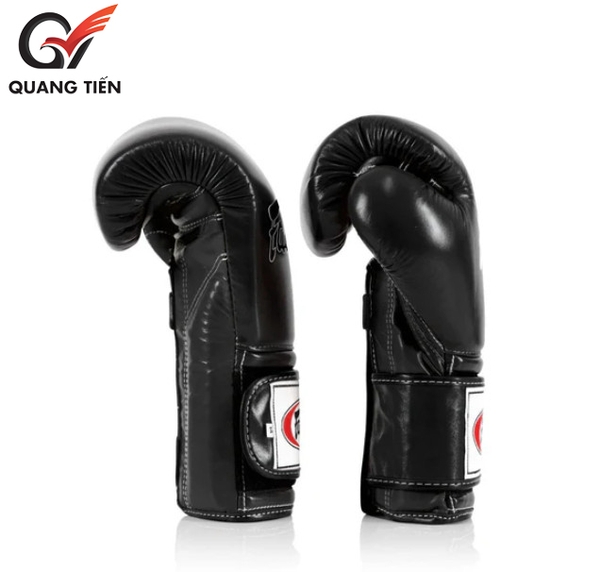 Găng Tay Boxing Fairtex BGV9 Mexican Style - HEAVY HITTER -   Đen