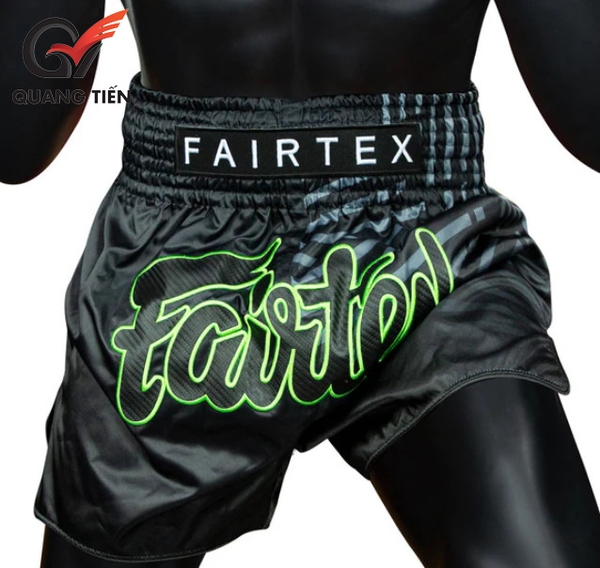 Quần Fairtex Muay Thai Shorts - BS1924 Racer Black