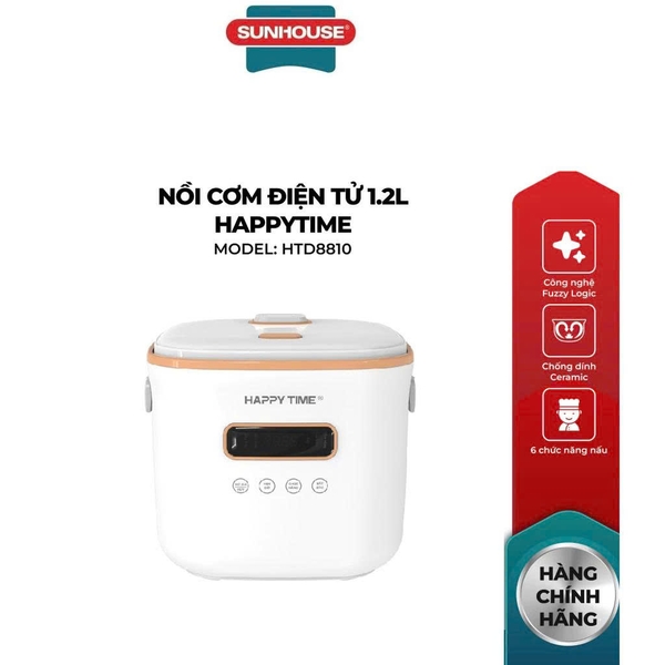 Nồi cơm điện tử 1.2L Happytime HTD8810