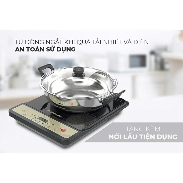 Bếp từ đơn Sunhouse SHD6158