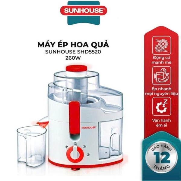 Máy ép hoa quả Sunhouse SHD5520