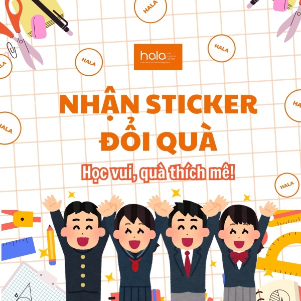 GÓC CHUYỆN NHỎ TẠI ANH NGỮ HÀ LAN: ĐỔI STICKER, NHẬN QUÀ THÍCH MÊ Anh ...