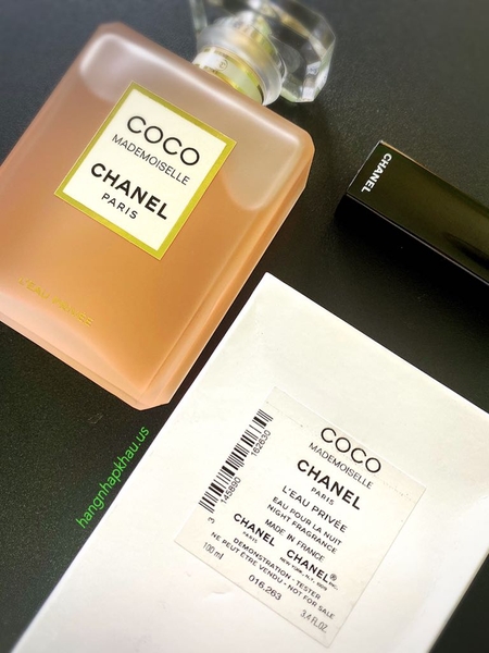 Coco Chanel Mademoiselle L'Eau Privée EDP 100ml TESTER - MADE IN FRANCE.