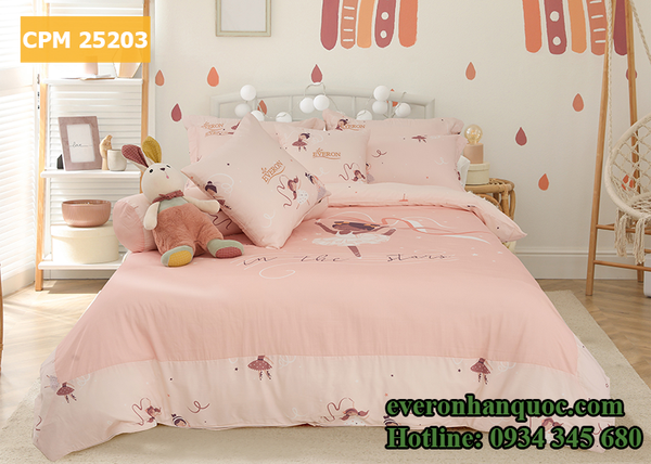 Bộ chăn ga gối Everon CPM 25203