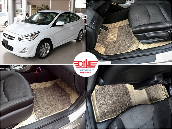Khám Phá Mẫu Thảm 5D 6D Phù Hợp Nhất Với Chiếc Hyundai Accent.