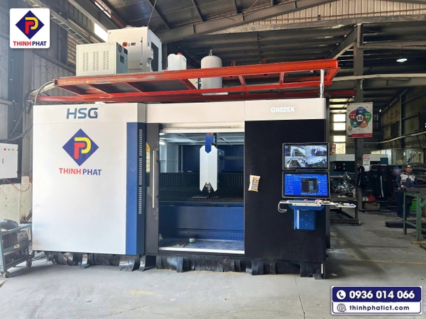 Hệ thống máy CNC công suất lớn tại nhà máy Thịnh Phát