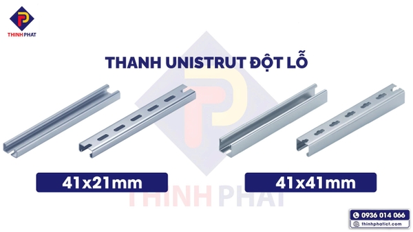 Thanh unistrut đột lỗ Thịnh Phát