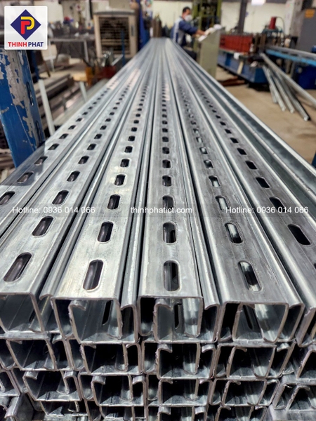 Thanh unistrut Thịnh Phát giá tốt tận xưởng, không qua trung gian