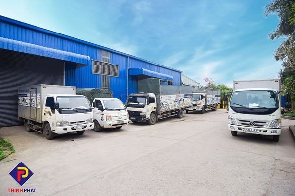 Một số xe vận tải Thịnh Phát 