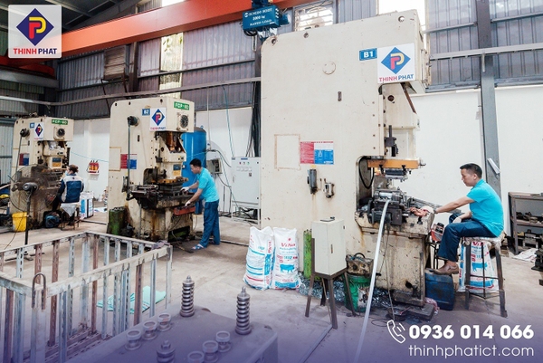 Hệ thống máy sản xuất đai treo Thịnh Phát