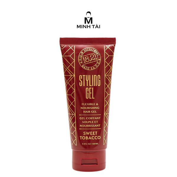 Gel tạo kiểu 18.21 Man Made Flexible Hair Gel Sweet Tobacco