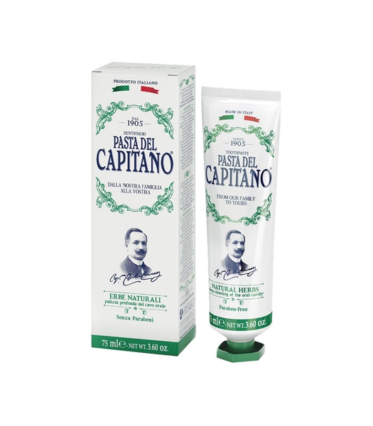 Pasta Del Capitano Natural Herbs 1905 ( Thảo Mộc Tự Nhiên ) 75ML