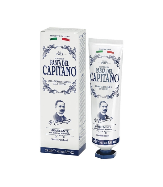 Pasta Del Capitano Whitening 1905 ( Làm Trắng Răng ) 75ML