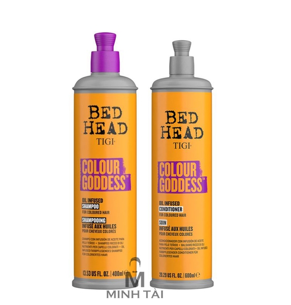 Dầu Gội và Xả Tóc Nhuộm Tigi Bed Head Colour Goddess