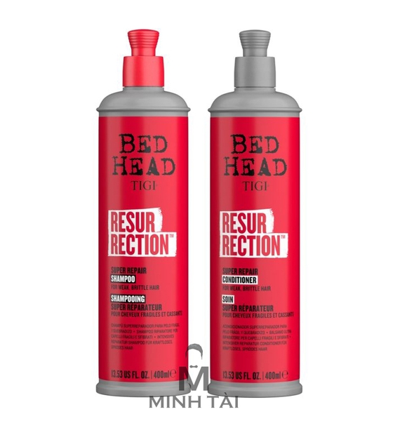 Dầu Gội Xả Phục Hồi Tigi Bed Head Đỏ Resurrection