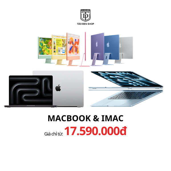 Macbook vs iMac Chính Hãng