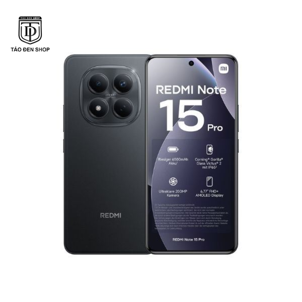 Xiaomi Note 15 Pro 12/256GB - Giảm 300.000đ khi Check in