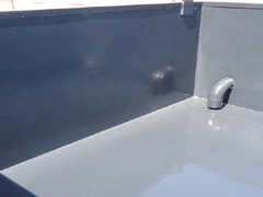 Thi công chống ăn mòn bể nước thải