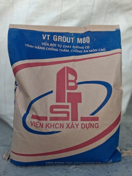 Vữa rót không co ngót cường độ cao VT-Grout M80
