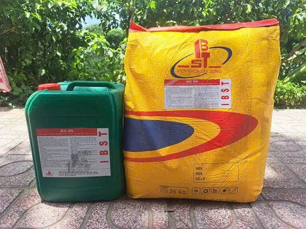 AC 05-HỢP CHẤT CHỐNG ĂN MÒN CỐT THÉP TRONG BÊ TÔNG