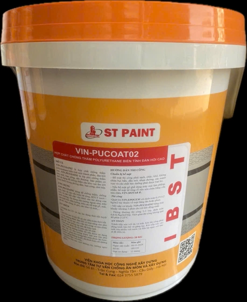Hợp chất chống thấm Polyurethane tính năng cao VIN-PUCOAT 02