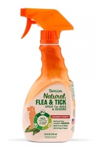 XỊT DIỆT VE CHO CHÓ TRÊN 12 TUẦN TUỔI TropiClean Natural Flea & Tick Dog & Bedding Spray