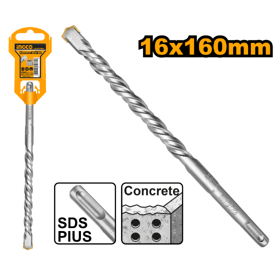 Mũi Khoan Bê Tông Đuôi Gài DBH1211601 INGCO