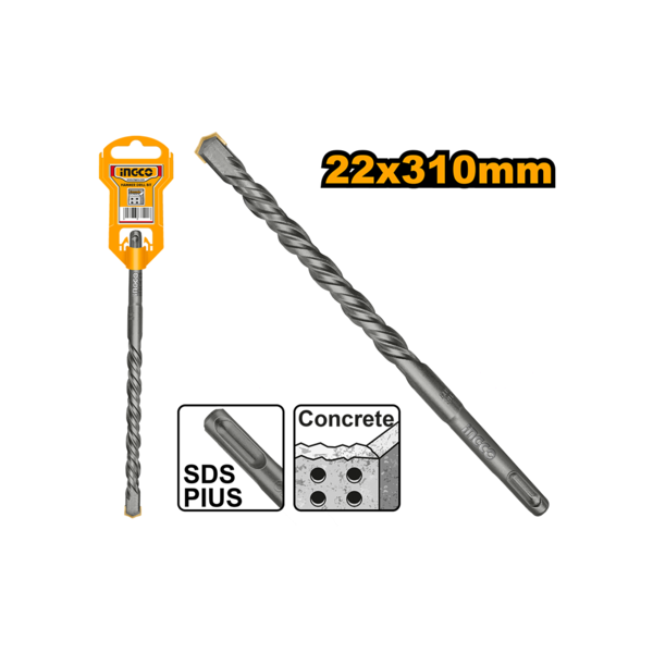 Mũi Khoan Bê Tông Đuôi Gài DBH1212202 INGCO