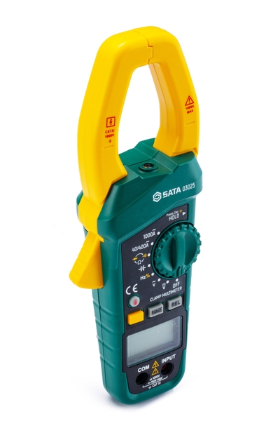 Đồng hồ đa năng 1,5V/10A SATA 03025 - WIDE JAW CLAMP MULTIMETER