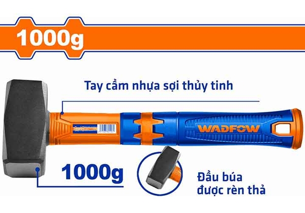 Búa Tạ Đầu Vuông 1000G WHM2310 WADFOW